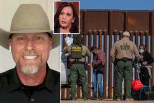 Pinal County Sheriff Mark Lamb, whose turf sits about 200 miles north of the Mexican border, said during an interview on "Fox & Friends" that Kamala Harris hasn't taken the crisis seriously enough.