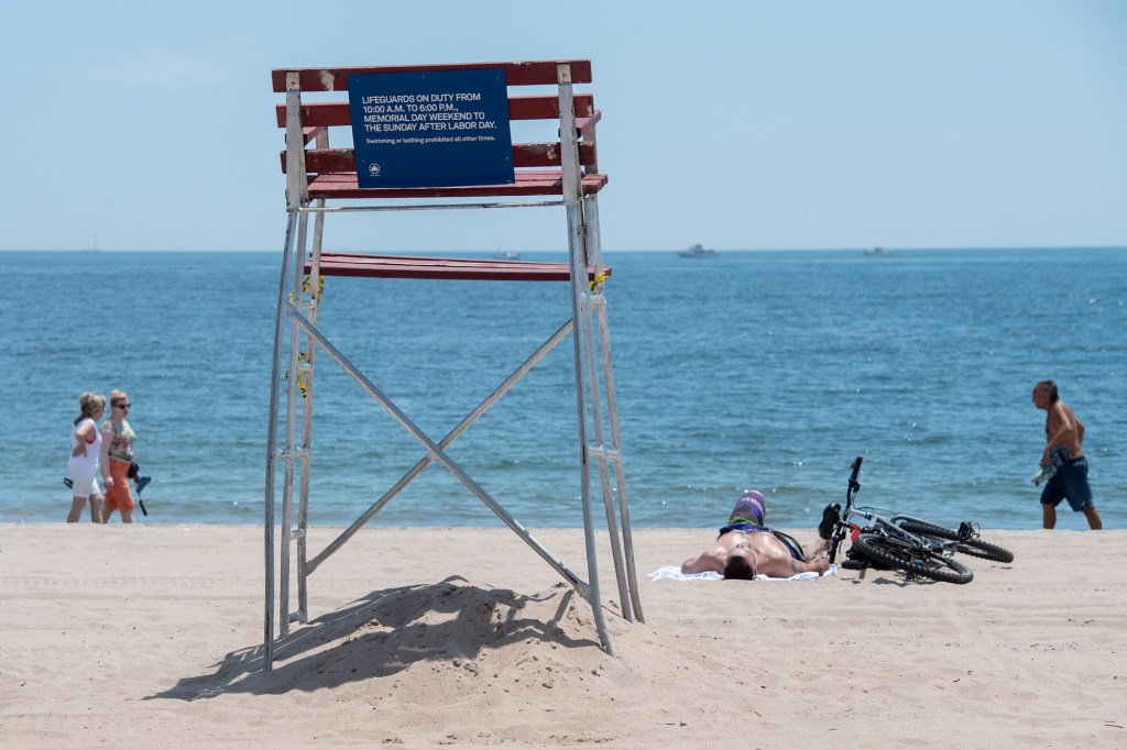 The City Parks Department is currently operating pools with 950 lifeguards, well below its usually full force of 1,400 guards.