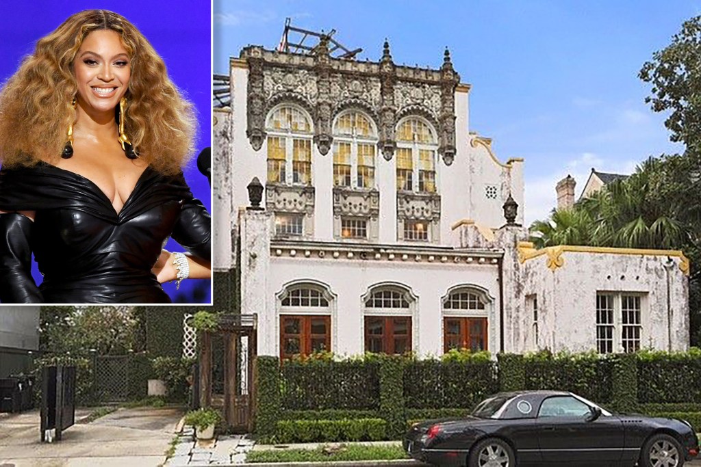 A $2.4 million historic New Orleans mansion tied to Beyoncé went up in flames last night.