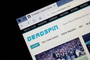 Deadspin website
