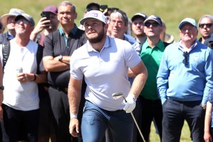 Tyrrell Hatton had a rough day at the British Open on July 16, 2021.