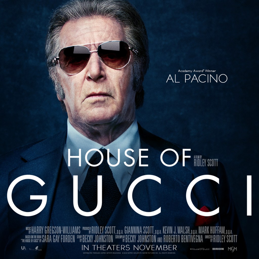 Al Pacino as Aldo Gucci.