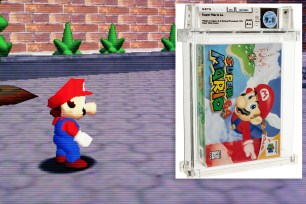 Super Mario 64 sold for $1.5M at auction.