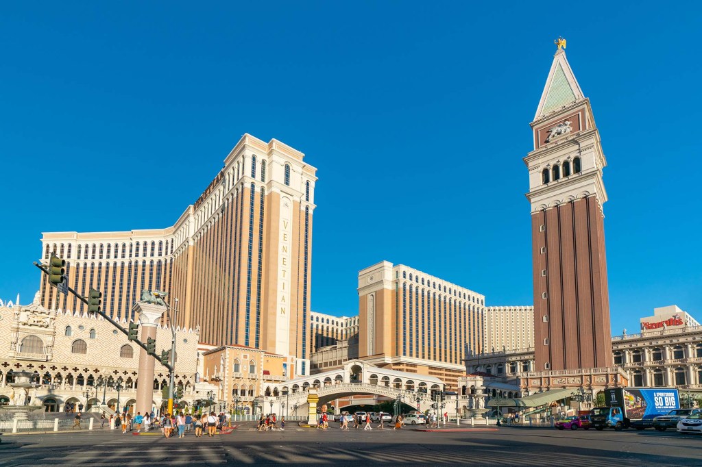 General views of The Venetian Resort Las Vegas on June 27, 2021 in Las Vegas, Nevada.