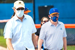 Sandy Alderson and Steve Cohen