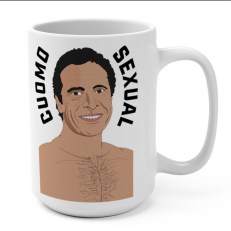 Etsy retailer Johnny Blaze told The Post he sold 100 units of this "Cuomo Sexual" mug in the past two weeks.