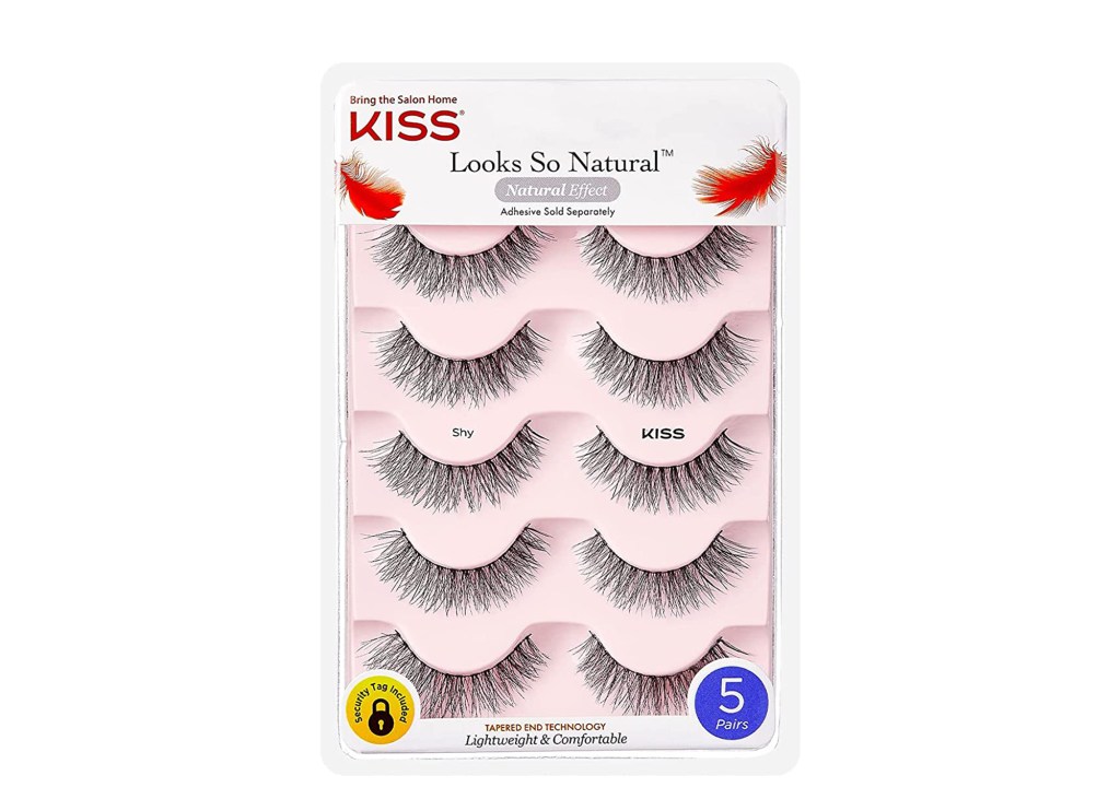 Kiss Looks So Natural False Eyelashes (5 Pairs)