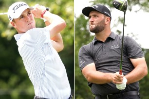 Justin Thomas and Jon Rahm