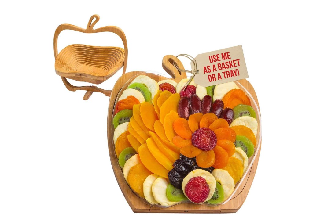 Bonnie and Pop Dried Fruit Gift Basket & Bowl