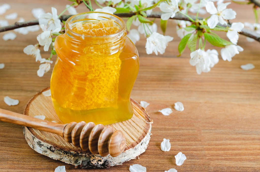 Honey has been proven to have antibacterial properties, according to studies. 