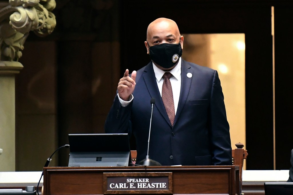 Assembly Speaker Carl Heastie, D-Bronx,