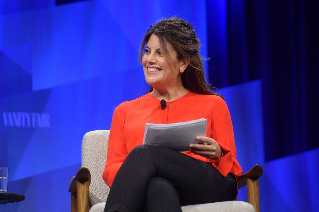 Monica Lewinsky at Vanity Fair's 6th Annual New Establishment Summit.