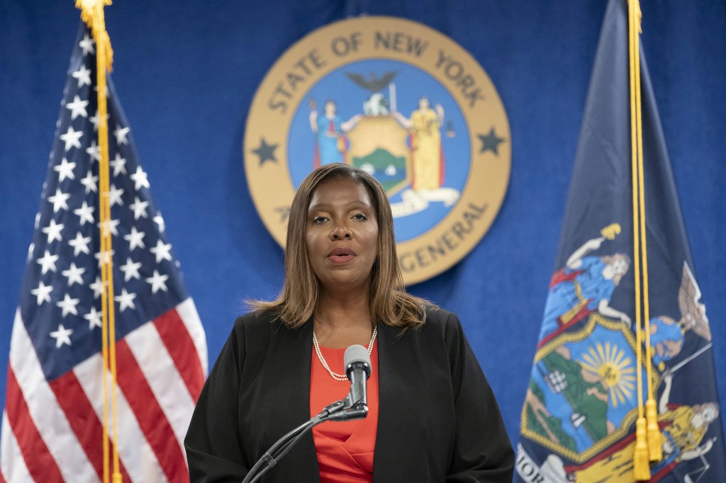 New York State Attorney General, Letitia James