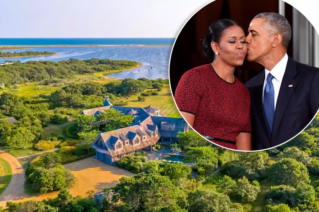 The Obama's $11.75 million Martha's Vineyard estate is expected to be the site of a controversial outdoor bash next week.