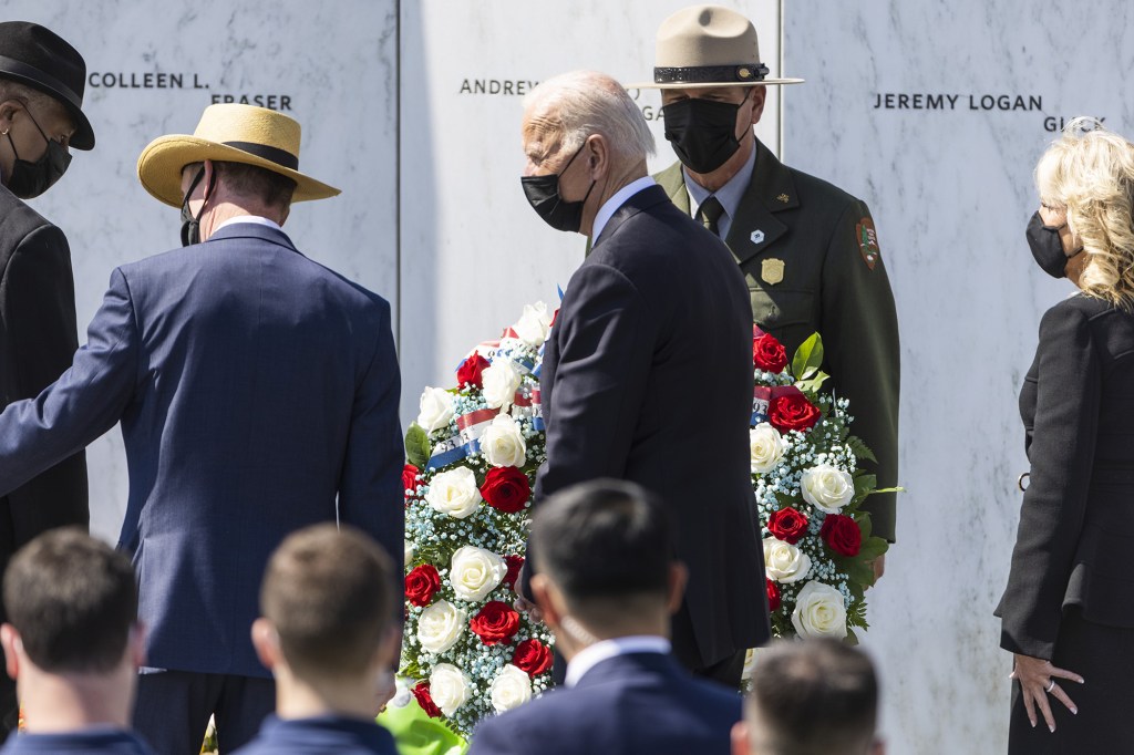 The Bidens visited Pennsylvania after a trip to NYC for the 9/11 anniversary.