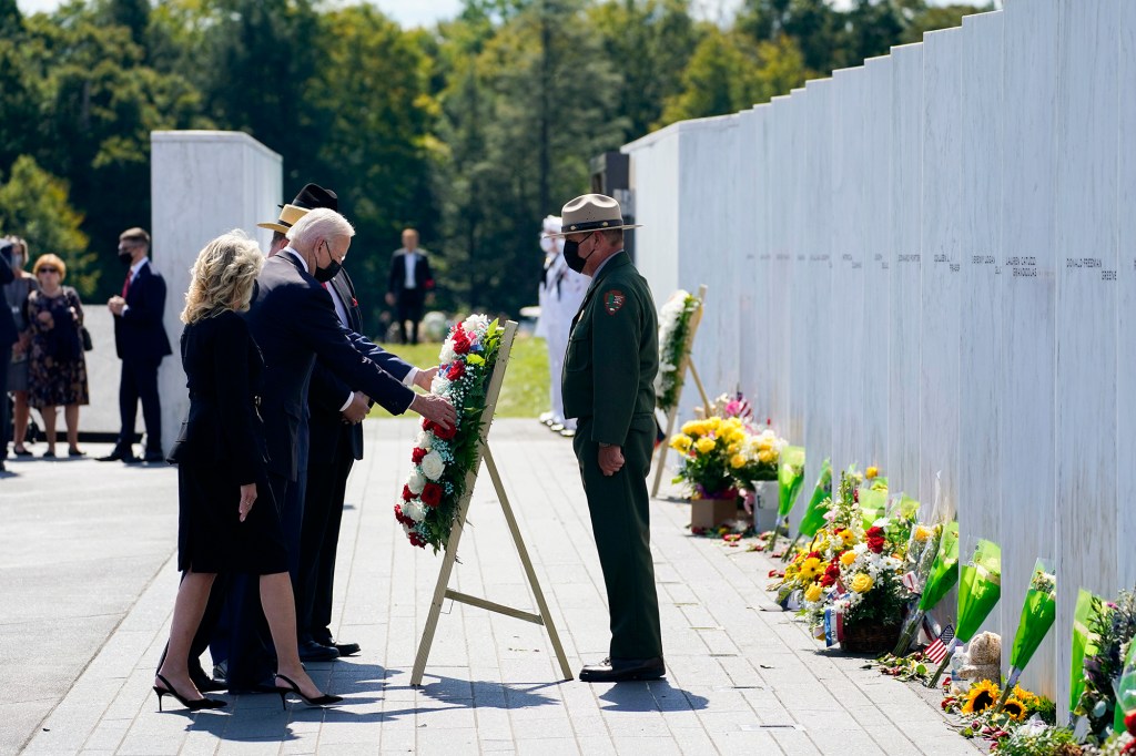Biden is next expected to visit the Pentagon for another memorial.