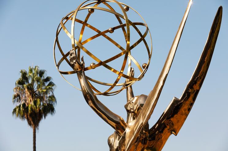 Emmy Award statue.