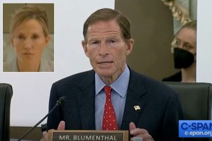 Democrat Connecticut Senator Richard Blumenthal doesn't know the meaning of 'finsta'.