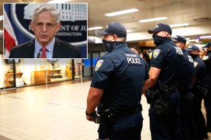 Merrick Garland; NYPD officers