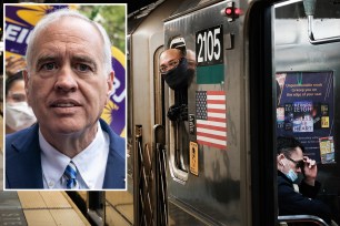 Tom DiNapoli; Subway conductor.