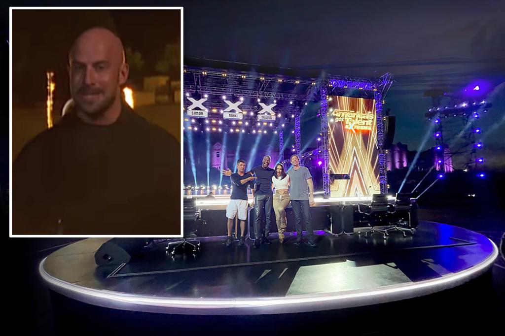 Stuntman Jonathan Goodwin has reportedly been hospitalized after an accident on the set of "America's Got Talent: Extreme."