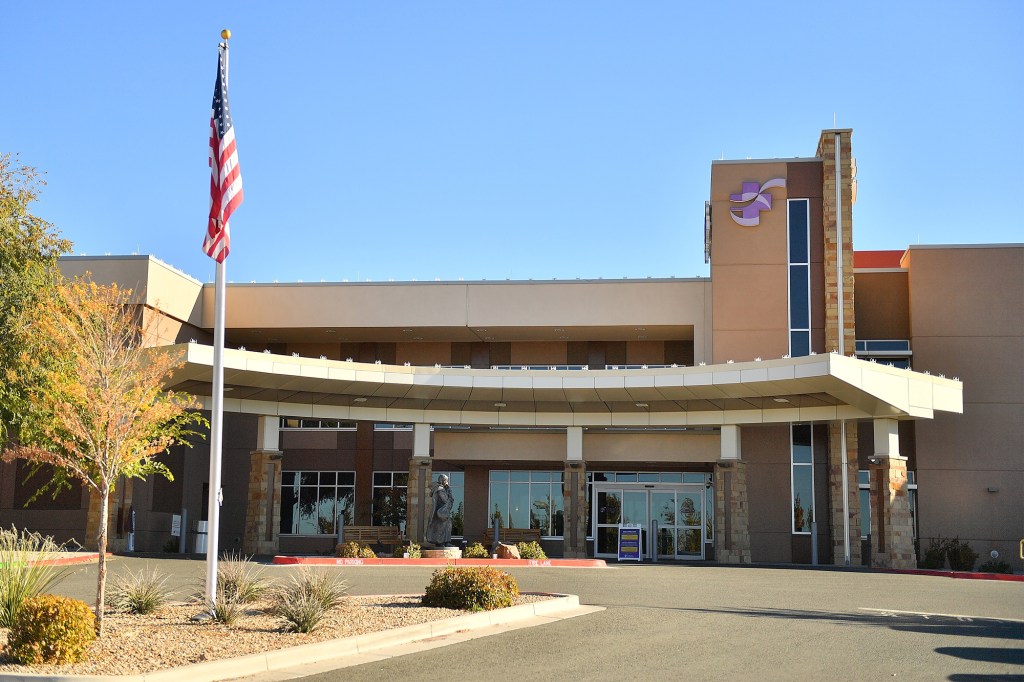 The Christus St. Vincent Medical Center in Santa Fe, New Mexico on October 22, 2021.