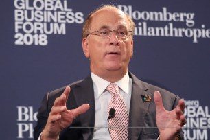 Larry Fink is the Chief Executive Officer of BlackRock.