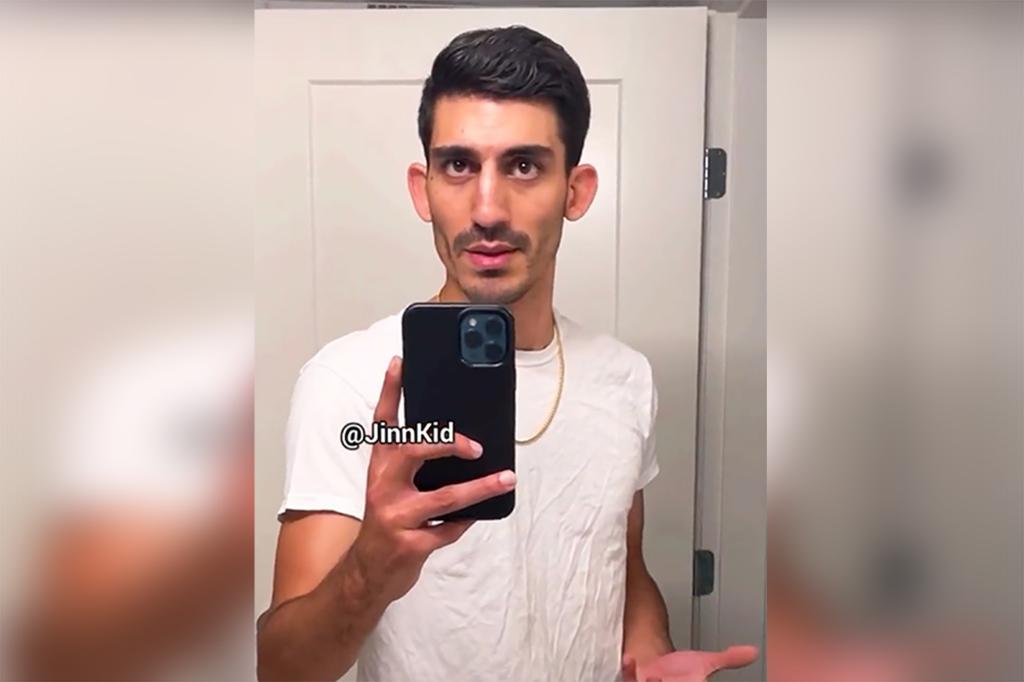 Abulaban in a video as JinnKid on TikTok