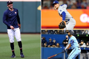 Carlos Correa; Corey Seager; Marcus Semien