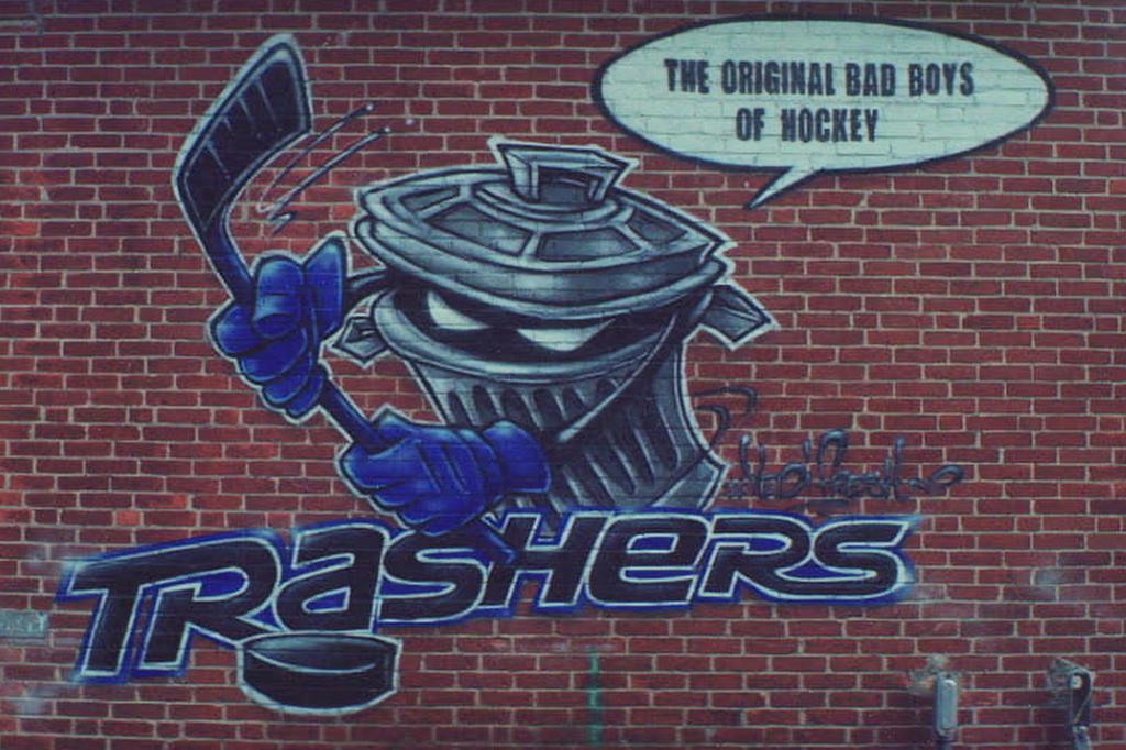 Danbury Trashers mural