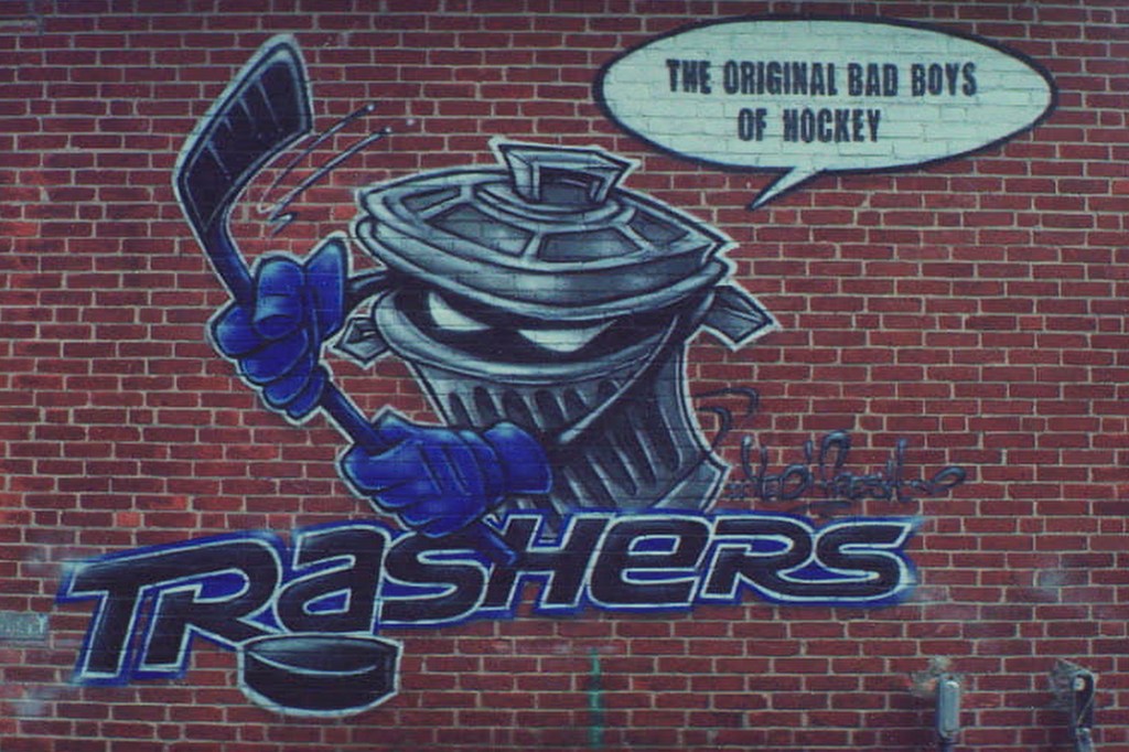 Danbury Trashers mural