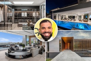 Drake rented out a $65 million Beverly Hills mansion.