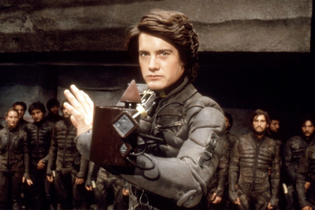 Kyle MacLachlan played Paul Atreides, the same role that Timothee Chalamet takes on in the new "Dune."