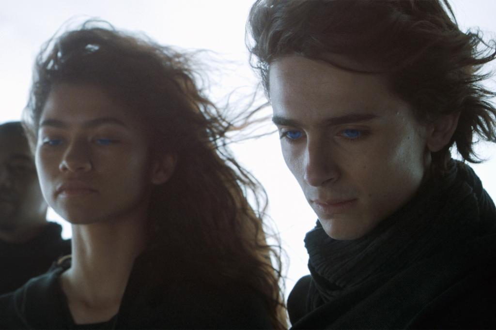 Zendaya and Timothee Chalamet star in the new and improved "Dune."