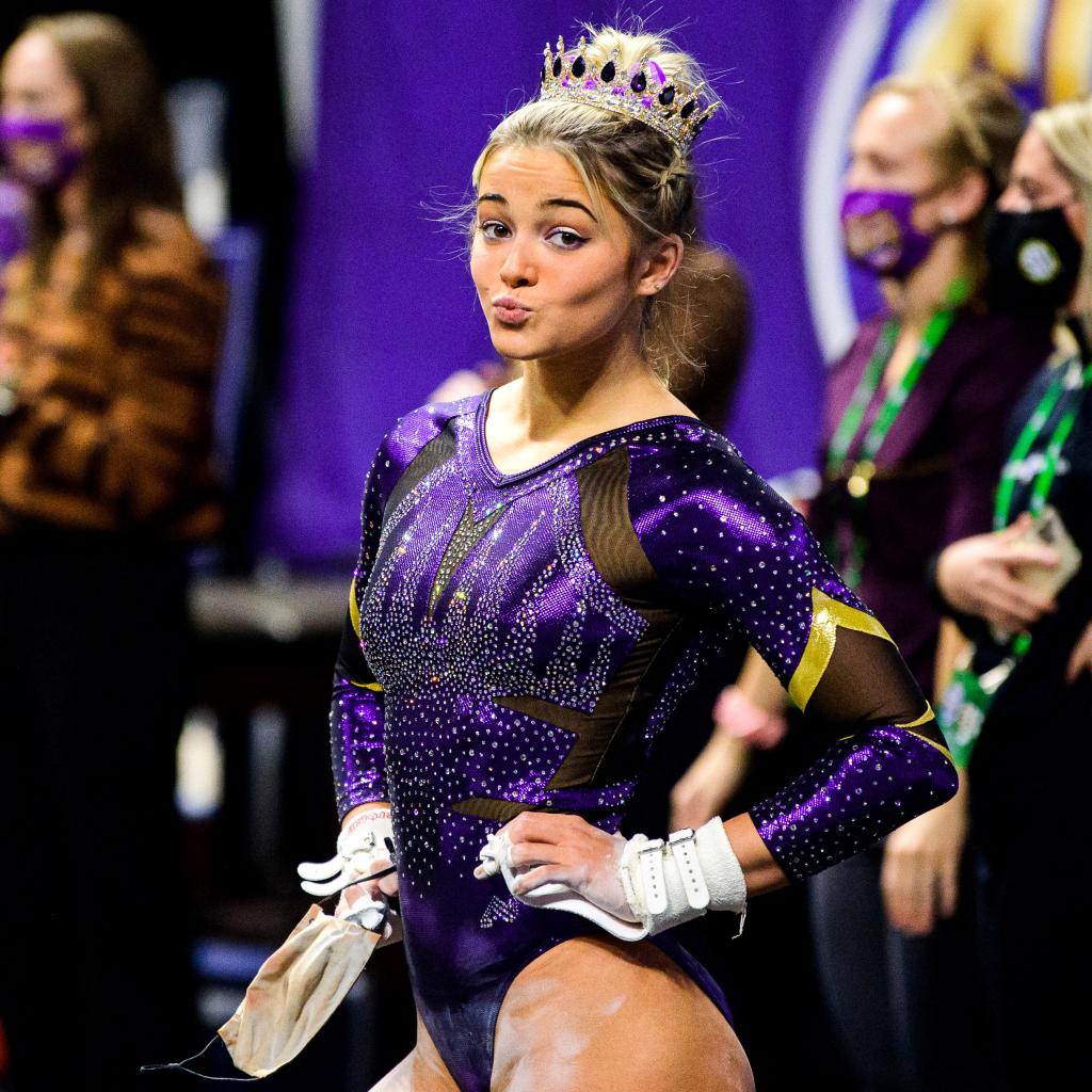 Olivia Dunne is an LSU gymnast and one of the faces of the NIL movement.