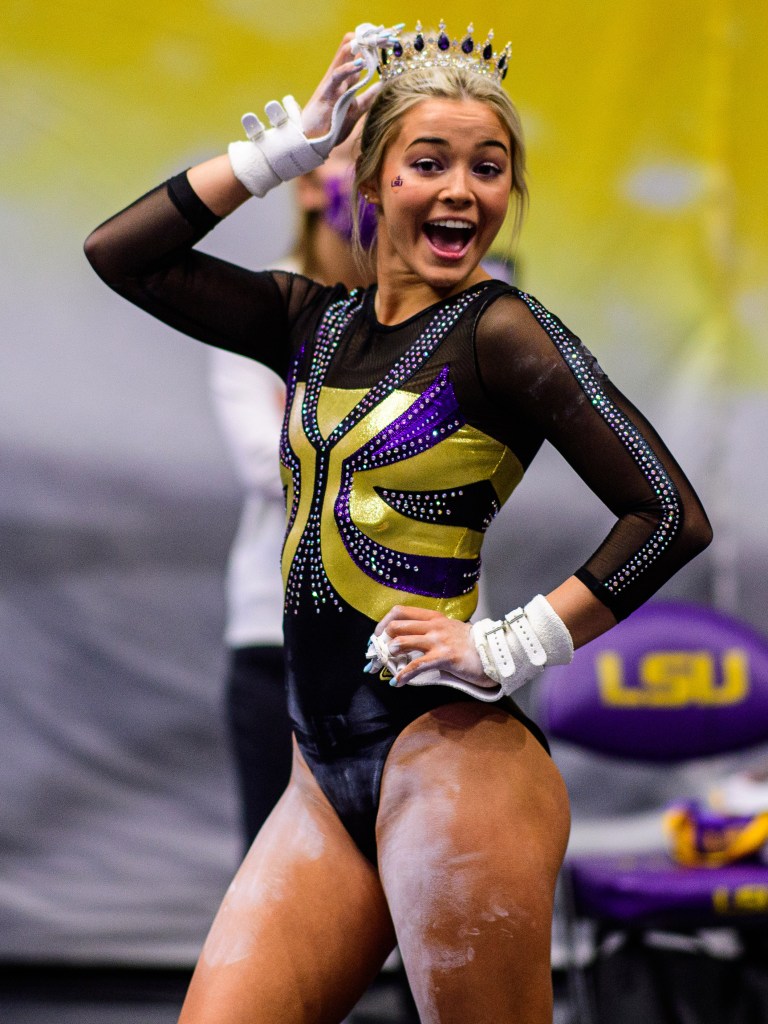 Olivia Dunne is an LSU gymnast and one of the faces of the NIL movement.
