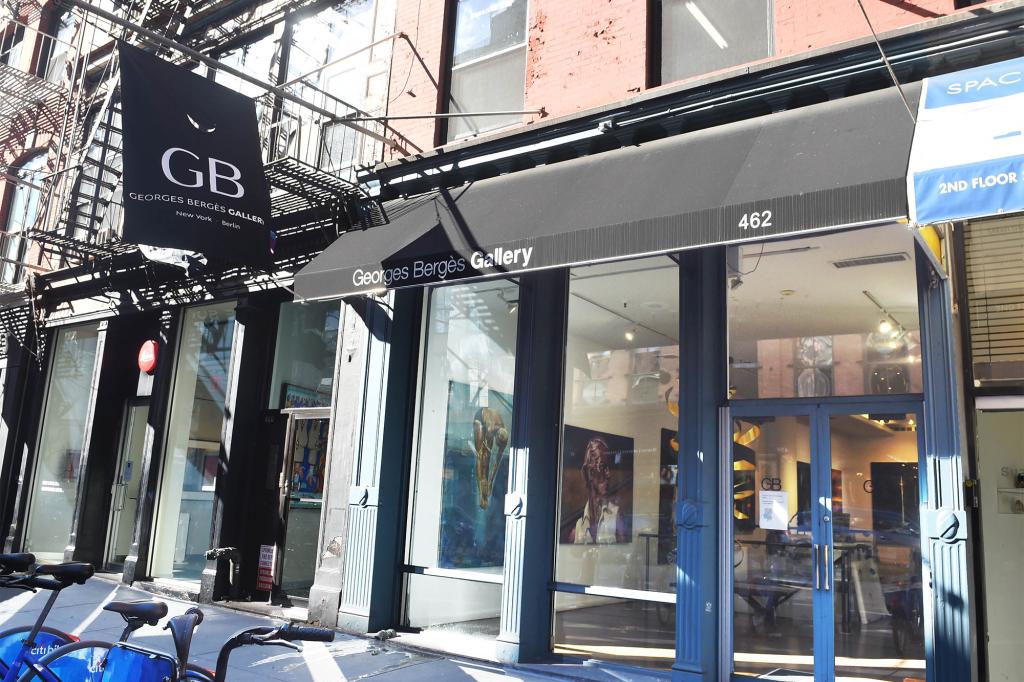 The Georges Berges Gallery at 462 West Broadway in SoHo.