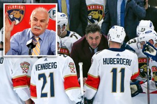 Andrew Brunette and Joel Quenneville