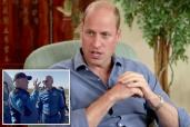 Prince William takes a swipe at Jeff Bezos after William Shatner launch.