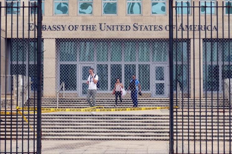 The US Embassy in Havana