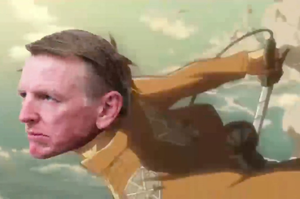 Rep. Paul Gosar in anime video.