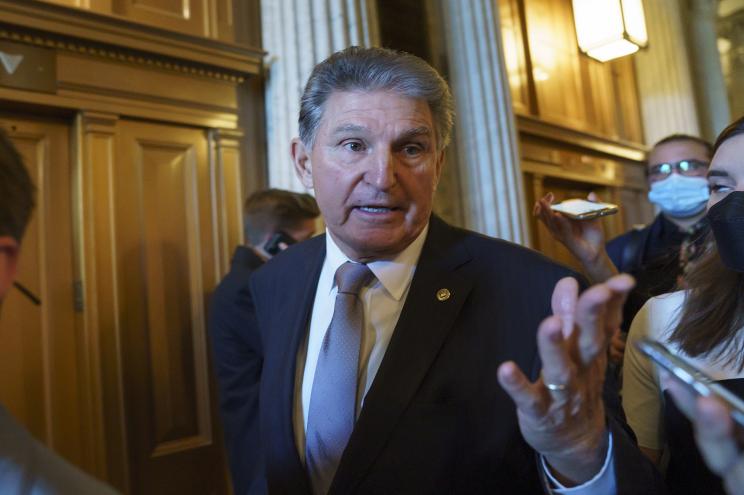 We're counting on you, Sen. Joe Manchin to restore a little common sense after the infrastructure bill passed.