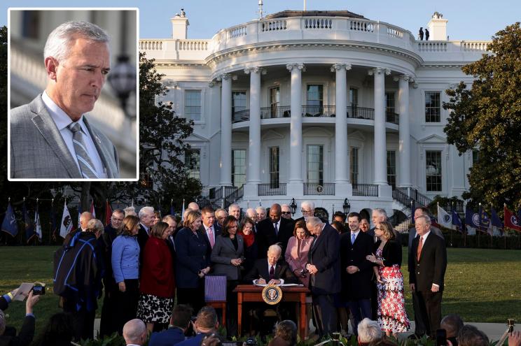 White house signing ceremony, Rep. John Katko.