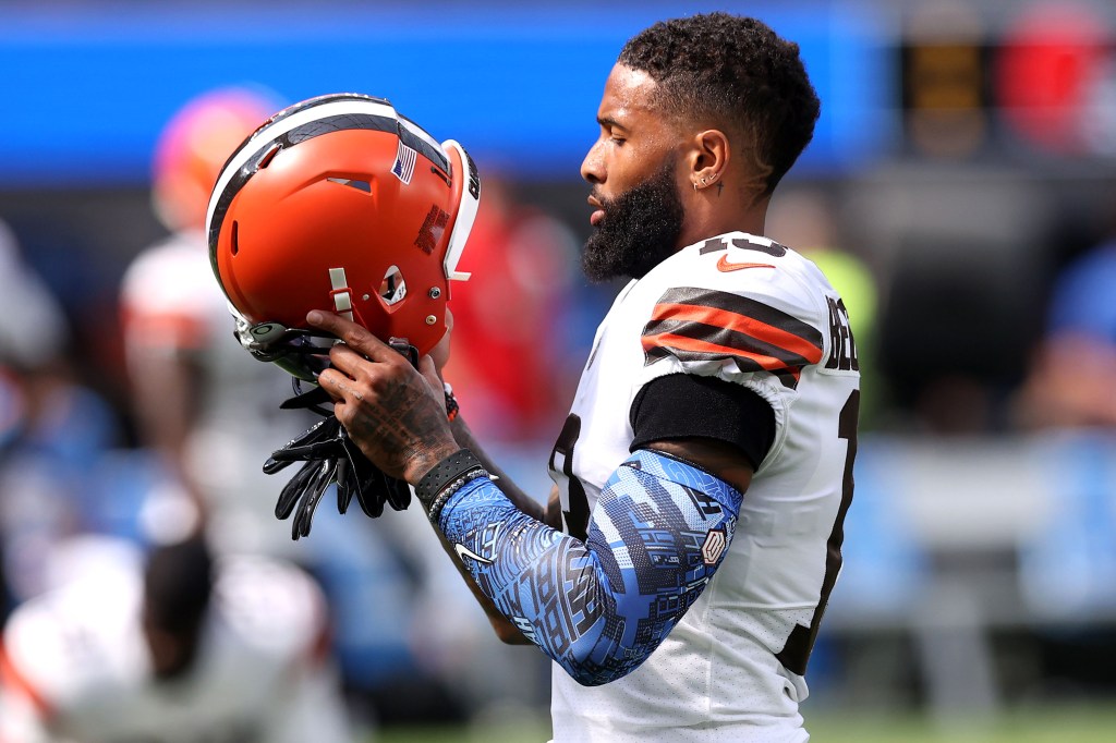 Odell Beckham was released by the Browns on Nov. 5, 2021.