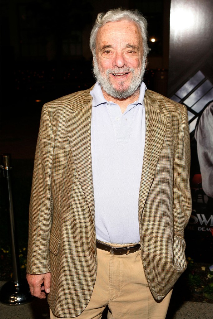 Stephen Sondheim arrives at the premiere of "Sweeney Todd: The Demon Barber of Fleet Street" in Los Angeles, on Dec. 5, 2007.