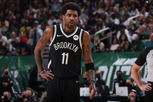 Kyrie Irving has "started the process" of returning to the Brooklyn Nets.