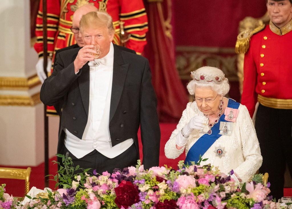 Trump Queen Elizabeth