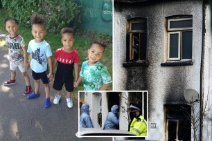 Two sets of twin boys die in London house fire: police