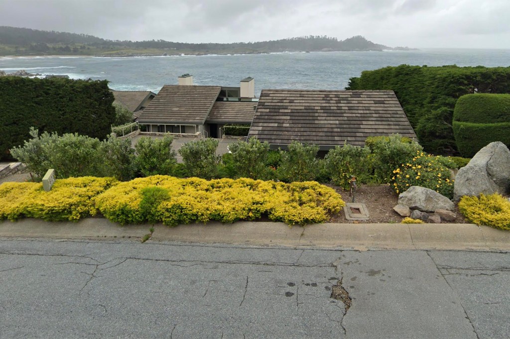 Betty White's Carmel house she built with her husband in 1981.