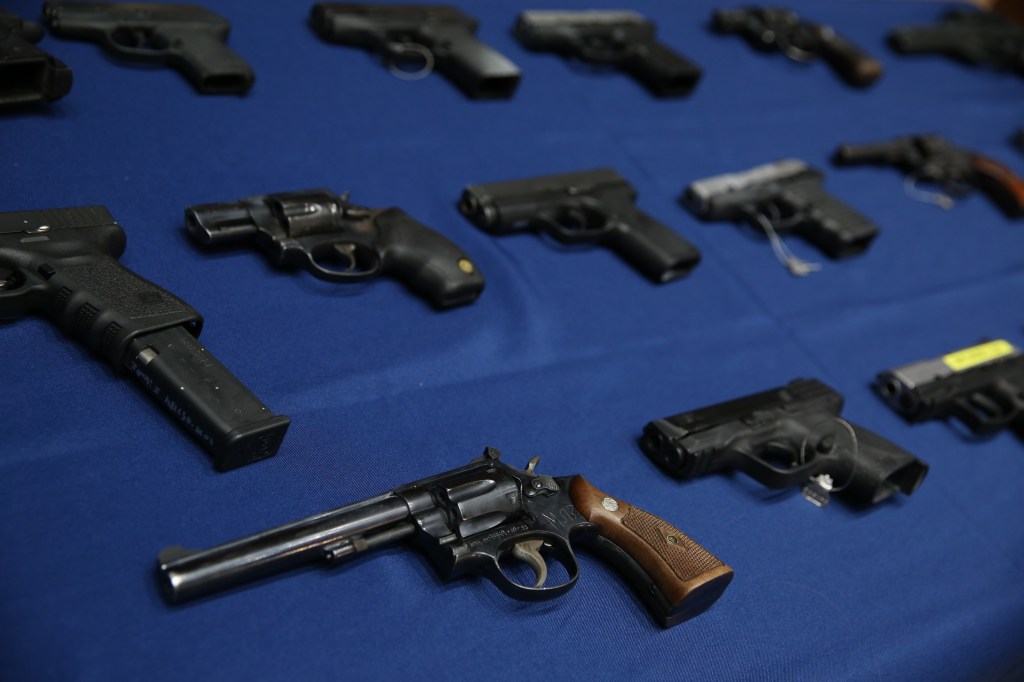 NYPD sting operation which lead to the confiscation of over 25 guns from gang members of the Crips.